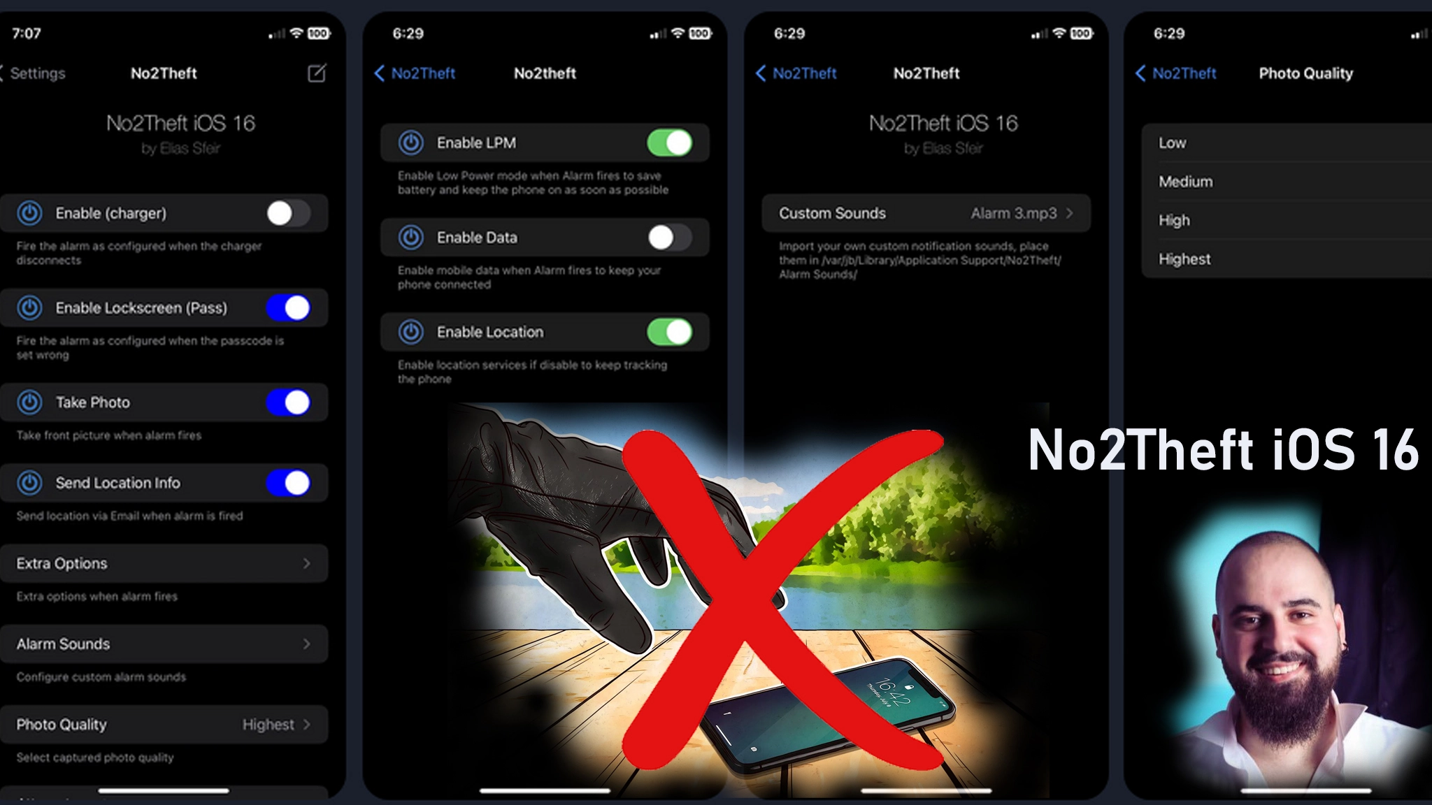 No2Theft iOS 16